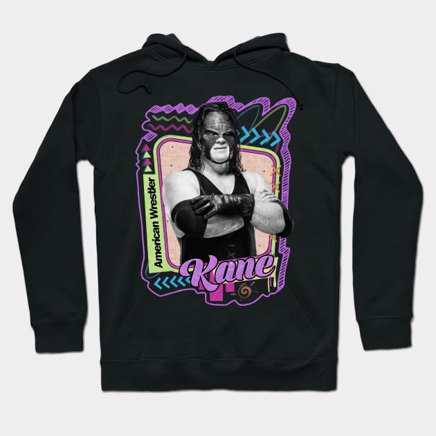 Kane - Pro Wrestler Hoodie by PICK AND DRAG